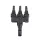 CZTEROKROTNE ZŁĄCZE 1500 V MC4 4–6 MM 1 ŻEŃSKIE/3 MĘSKIE