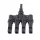 PIĘCIOKIERUNKOWE ZŁĄCZE 1500 V MC4 4–6 MM 4 ŻEŃSKIE/1 MĘSKIE