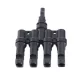 PIĘCIOKIERUNKOWE ZŁĄCZE 1500 V MC4 4–6 MM 4 ŻEŃSKIE/1 MĘSKIE