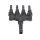 PIĘCIOKROTNE ZŁĄCZE 1500 V MC4 4–6 MM 1 ŻEŃSKIE/4 MĘSKIE