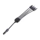ZŁĄCZE PIĘCIOKROTNE Y 1500 V MC4 4–6 MM 1 ŻEŃSKIE/2 MĘSKIE