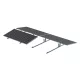 EL-FR04 Sferyczny dach płaski 580 W PANEL 3 kW, ZESTAW