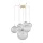 TK LIGHTING ŻYRANDOL CADIX 4608 7XG9 ZŁOTY