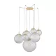 TK LIGHTING ŻYRANDOL CADIX 4608 7XG9 ZŁOTY