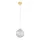 TK LIGHTING Lampa wisząca CADIX 4609 1XG9 ZŁOTA