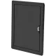 EL-804A DRZWI SERWISOWE Z PCV 20/25 235x185MM, GRAFITOWE