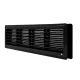 EL02-129 KRATKA DRZWIOWA 115x430MM, CZARNA