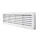 EL02-127 KRATKA DRZWIOWA 115x430MM, BIAŁA