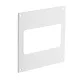 EL02-408 ŁĄCZNIK ŚCIENNY PVC 110x55MM