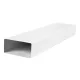 EL02-413 Rury płaskie z PVC 110x55 mm, 1 m