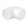EL02-459 ŁUK PVC 90° DO KANAŁÓW OKRĄGŁYCH 90° D100MM
