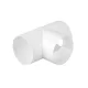 EL02-460 ŁĄCZNIK TRÓJNIKOWY Z PVC DO KANAŁÓW OKRĄGŁYCH D100MM