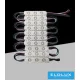 Moduł LED UNIVERSO 3xSMD-5050 DC:12V 1,5 W RGB 75 x 15 mm 20 szt./opakowanie