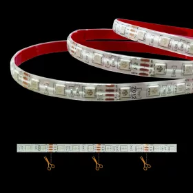 Taśma LED RGB UNIVERSO 5050-60D 12 V 7 W/m IP65 5 m
