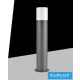 UNIVERSO Lampa stojąca zewnętrzna E27 maks. 60 W D120x440 mm IP54 szara 5 lat