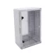 TABLICA PLASTIKOWA ABS 350x250x150 PRZEZROCZYSTE DRZWI