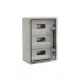 PP3116 PŁYTA ABS PRZEZROCZYSTE DRZWI – 45 MODUŁÓW IP65