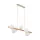 ŻYRANDOL TK LIGHTING ESTERA 5905 7XG9 BIAŁY/DREWNO