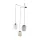 TK LIGHT-UP MEDALLION ELIO 5972 3XE27 CZARNY