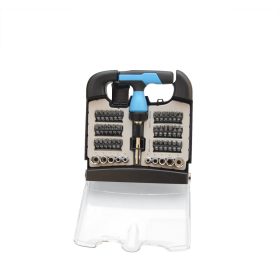 48-CZĘŚCIOWY ZESTAW ŚWIERCIEŃ Z GRZEBIENIEM T-GRIP CRV