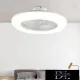 Wentylator z lampą UNIVERSO 65 W, LED 48 W 3600 lm CCT, DC: 17 W 1050 obr./min ∅580 x 200 mm biały