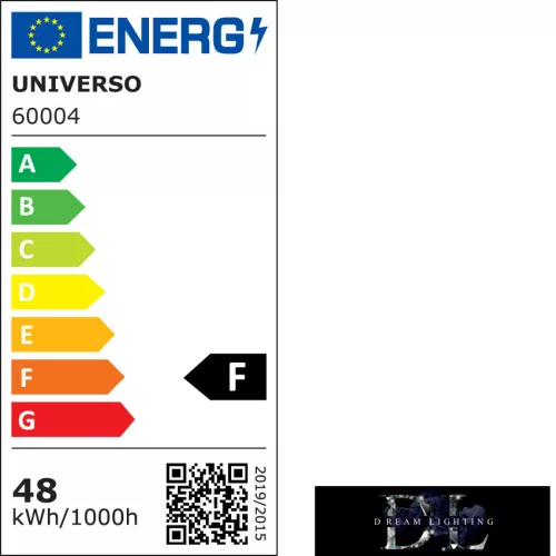 Wentylator z lampą UNIVERSO 65 W, LED 48 W 3600 lm CCT, DC: 17 W 1050 obr./min ∅580 x 200 mm biały