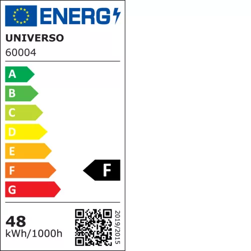 Wentylator z lampą UNIVERSO 65 W, LED 48 W 3600 lm CCT, DC: 17 W 1050 obr./min ∅580 x 200 mm biały