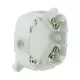 VP074-51 SKRZYNKA INSTALACYJNA + ZŁĄCZA 88X88 MM IP 44 BIAŁA