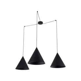 TK LIGHTING Lampa wisząca CONO 6629 3XE27 CZARNA