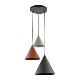 TK LIGHTING Lampa wisząca CONO 6633 3XE27 WIELOKOLOROWA