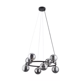 ŻYRANDOL TK LIGHTING ANABELLE 6844 8XG9 CZARNY