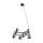 ŻYRANDOL TK LIGHTING ANABELLE 6844 8XG9 CZARNY
