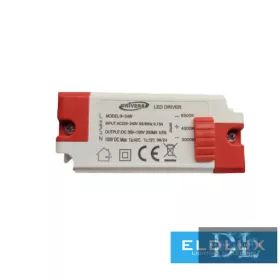   UNIVERSO 8 W do 24 W CCT.kap lampy wymienny transformator AC: 220-240 V DC: 36-100 V 200 mA