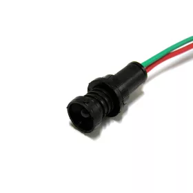 LAMPKA SYGNALIZACYJNA D5MM 12-24V AC/DC, ZIELONA
