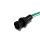 LAMPKA SYGNALIZACYJNA D5MM 230 V AC, ZIELONA