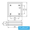 Lampa KANLUX JURBA DL-218L E27