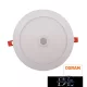 Wpuszczana lampa sufitowa z chipem OSRAM i czujnikiem ruchu 20 W  4000 K biała