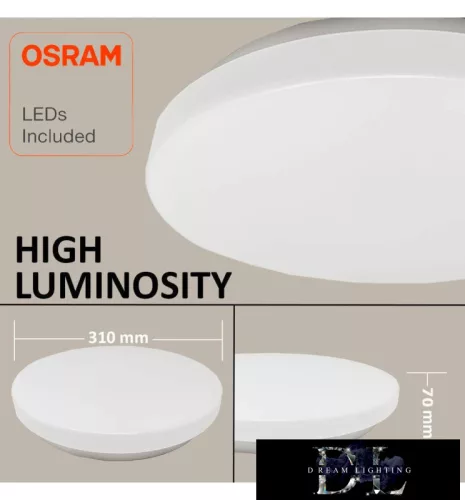 Chip OSRAM Lampa sufitowa  16 W-24 W CCT biała