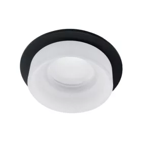 SA-045/1 OPRAWA SPOTOWA 1XGU5.3 OKRĄGŁA CZARNA/BIAŁA