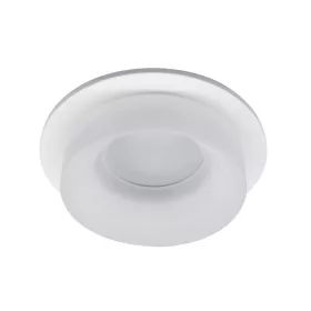SA-045/1 OPRAWA SPOTOWA 1XGU5.3 OKRĄGŁA BIAŁA/BIAŁA