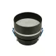 EL-5878 DOWNLIGHT GU10 ALUMINIUM, CZARNY
