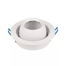 EL-8326 OPRAWA WSTĘPNA GU10 ALUMINIUM, BIAŁA