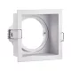 REGULOWANA RAMKA А6215 DO PODSTAWY LED 13 W I 18 W, KOLOR BIAŁY