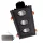 Potrójny reflektor LED 3x15 W 230 V 4000 K BL + zestaw awaryjny