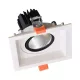 KWADRATOWY RUCHOMY REFLEKTOR LED 30 W 230 V 4000 K BIAŁY