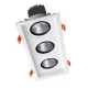 POTRÓJNY RUCHOMY REFLEKTOR LED 3X30W 230V 4000K BIAŁY