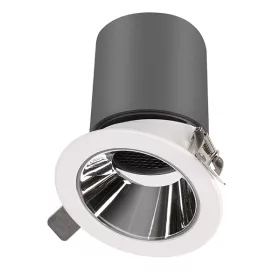EL-6453 LED DOWNLIGHT ВМ 12W 4000K 38° MIODOWY SIATKA