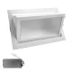 EL-6705 40W 3000K, BIAŁA + ZESTAW AWARYJNY, LAMPY WPUŚCIANE EL-6705 40W 3000K