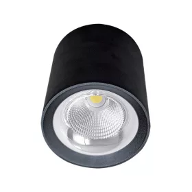   FLCOM Reflektor punktowy LED do powierzchni 10 W 230 V 4000 K 60° CZARNY