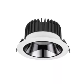 EL-6228 OPRAWA WSTROJONA LED 30W 6500K WH+GR